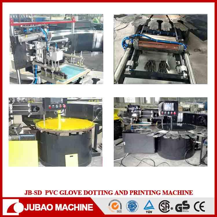 JB-SDA PVC Glove Dotting and Printing Machine - JUBAO MACHINE