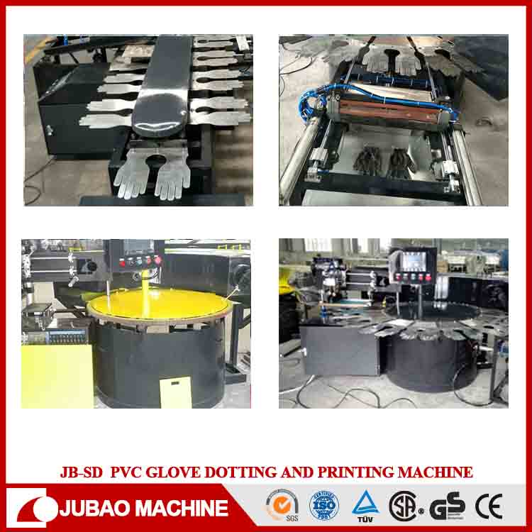 JB-SDA Automatic PVC Glove Dotting Machine - Industrial Glove Printing by JUBAO