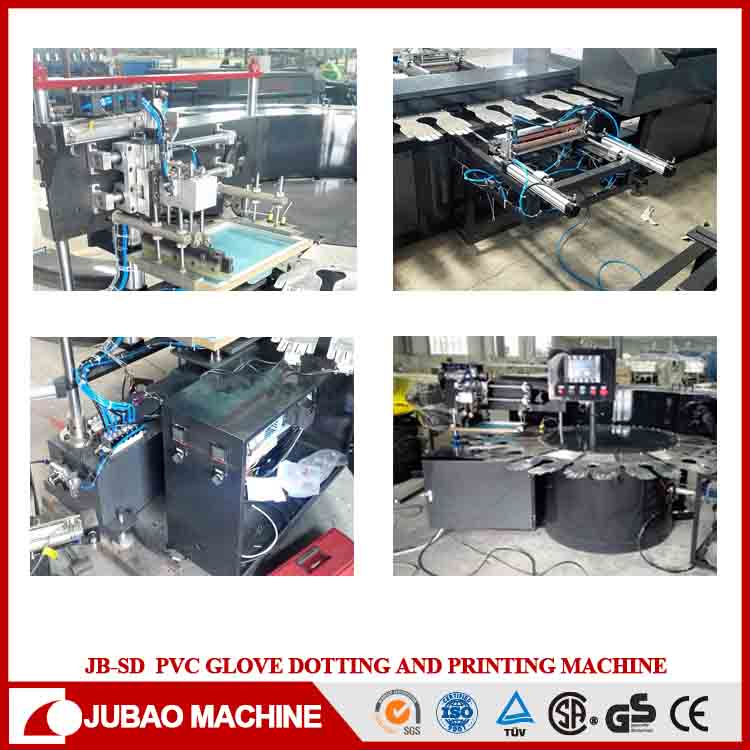 JB-SDA PVC Glove Dotting and Printing Machine - JUBAO TECHNICAL MACHINE