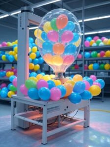 What is a balloon blowing machine called2