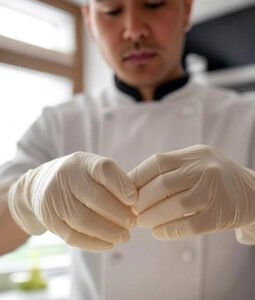 What are PVC gloves used for