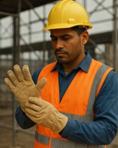 What are examination gloves used for2