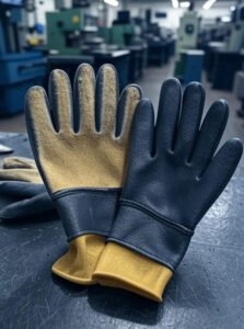What are safety gloves used for in the machine shop2