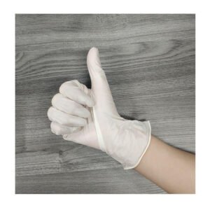 White Medical Disposable Powder-Free Nitrile Gloves