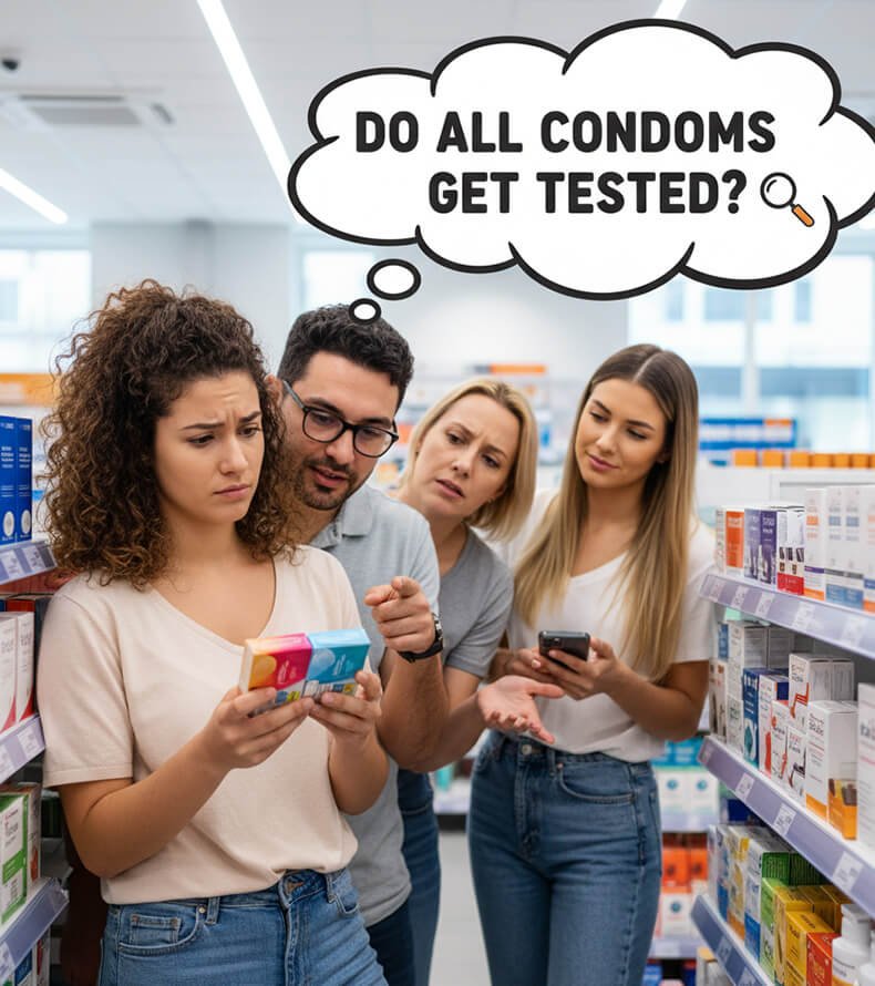 Are all condoms electronically tested