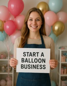 What equipment do I need to start a balloon business2