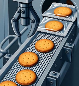 How do they package biscuits