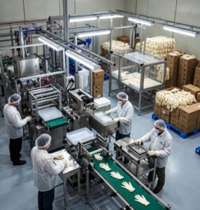 How are disposable gloves made2