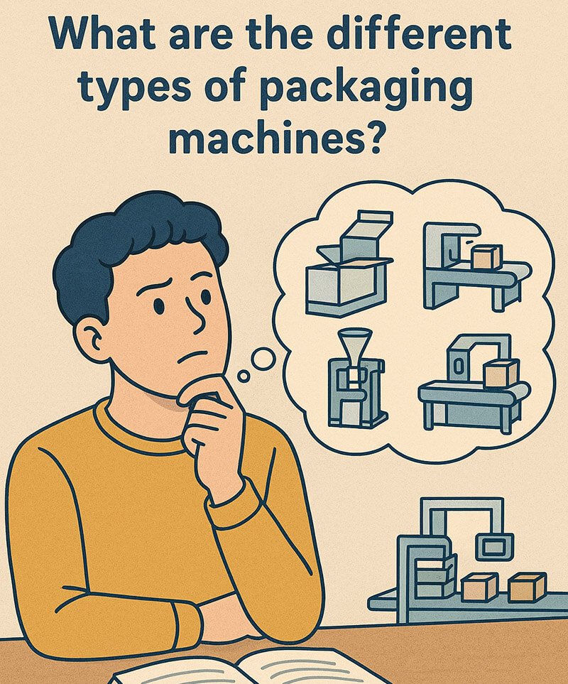 What are the different types of packaging machines