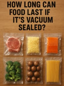 How long can food last if it's vacuum sealed