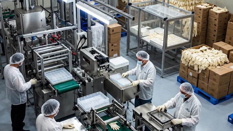 How are disposable gloves made2