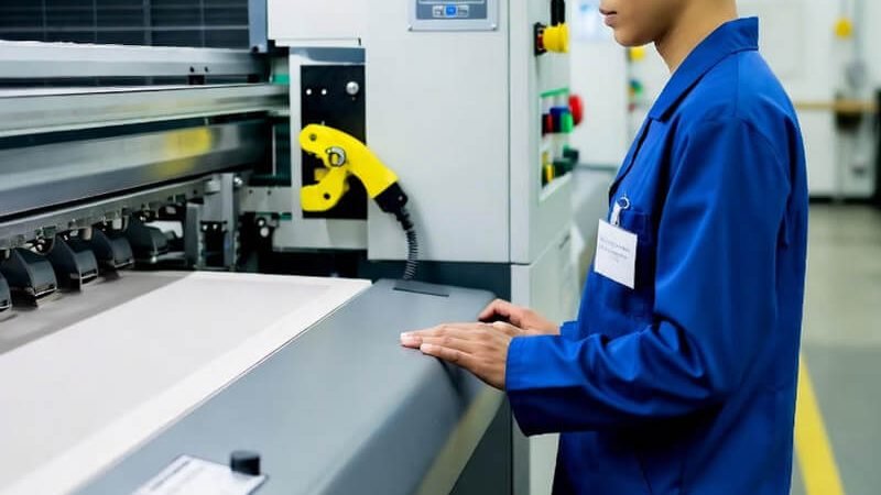 How do they print logos on the palm of gloves