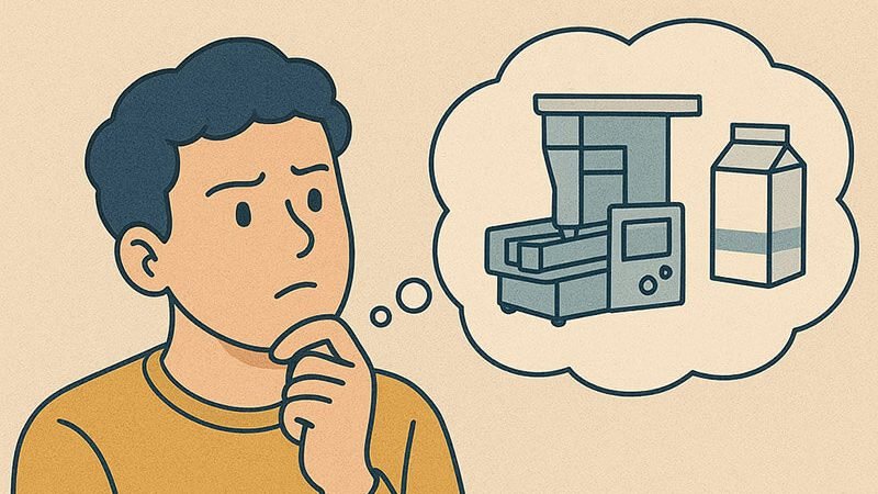 How much does a small milk packaging machine cost