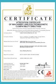 CE of Glove Production Line
