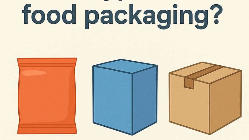What are the three types of food packaging2