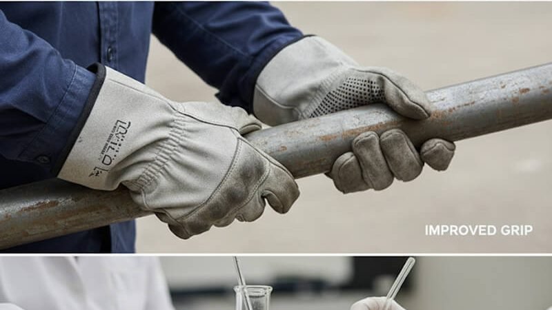 Why do workers use hand gloves2